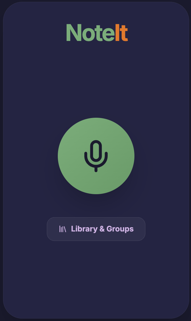 Noteit melody to MIDI app